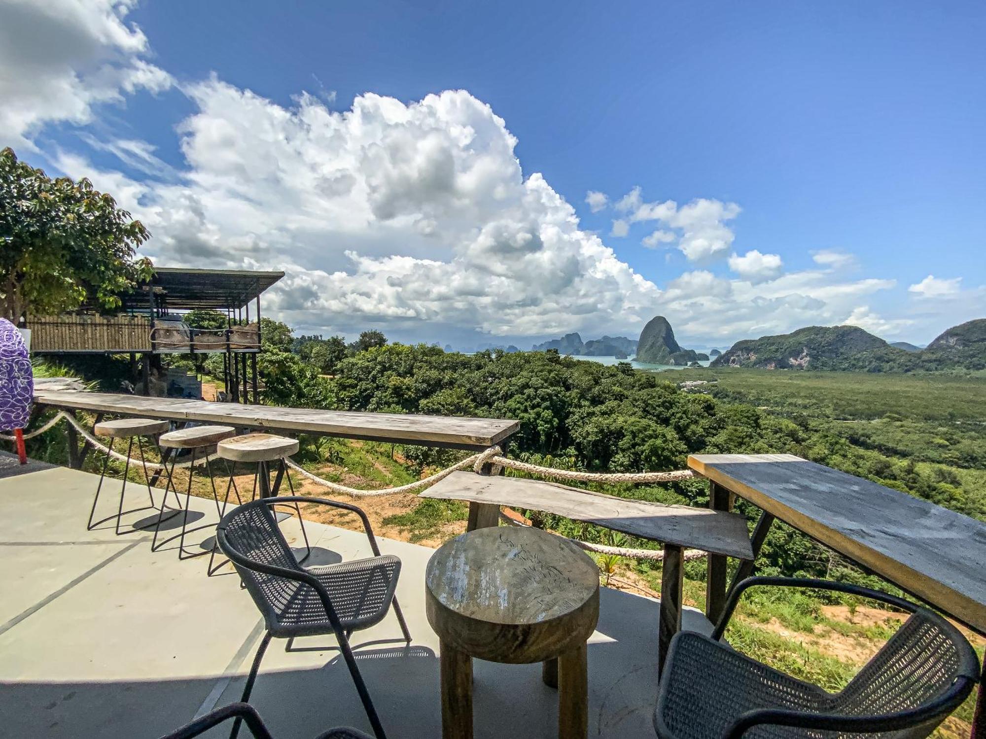 Samet Nangshe Goodview Hotel Takua Thung Eksteriør billede